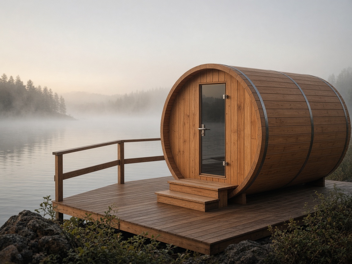 Outdoor Barrel Saunas